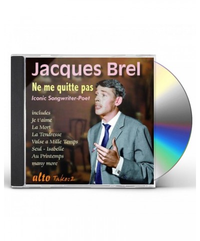 Jacques Brel NE ME QUITTE PAS 2 CLASSIC ALBUMS CD $7.13 CD