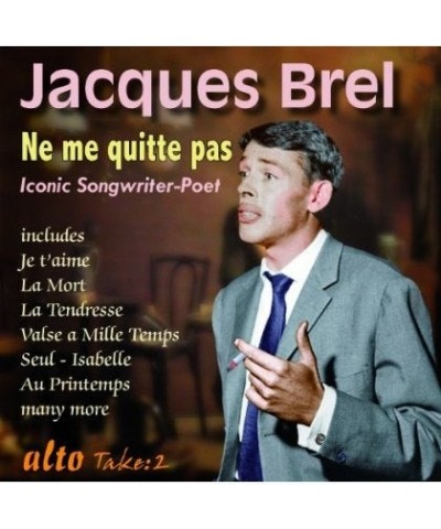 Jacques Brel NE ME QUITTE PAS 2 CLASSIC ALBUMS CD $7.13 CD