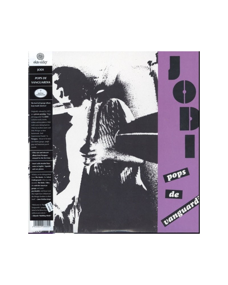 Jodi LP - Pops De Vanguardia (Vinyl) $15.90 Vinyl