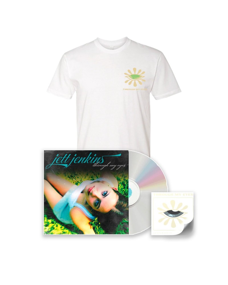 Jett Jenkins Through My Eyes Autographed CD + Tee Bundle $6.99 CD