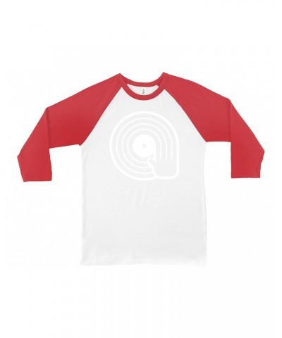 Music Life 3/4 Sleeve Baseball Tee | DJ Spinning Vinyl Shirt $7.43 Shirts