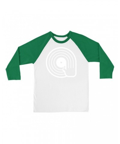 Music Life 3/4 Sleeve Baseball Tee | DJ Spinning Vinyl Shirt $7.43 Shirts