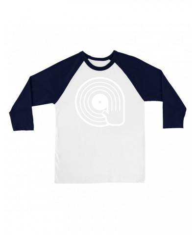 Music Life 3/4 Sleeve Baseball Tee | DJ Spinning Vinyl Shirt $7.43 Shirts