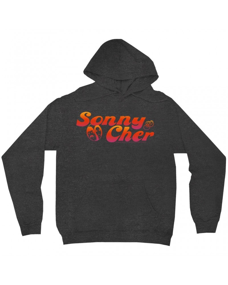 Sonny & Cher Hoodie | Comedy Hour TV Show Logo Hoodie $3.20 Sweatshirts