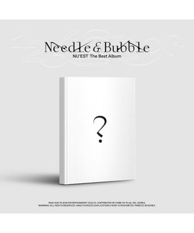 NU'EST (뉴이스트) THE BEST ALBUM - NEEDLE & BUBBLE (LIMITED EDITION) CD $8.48 CD