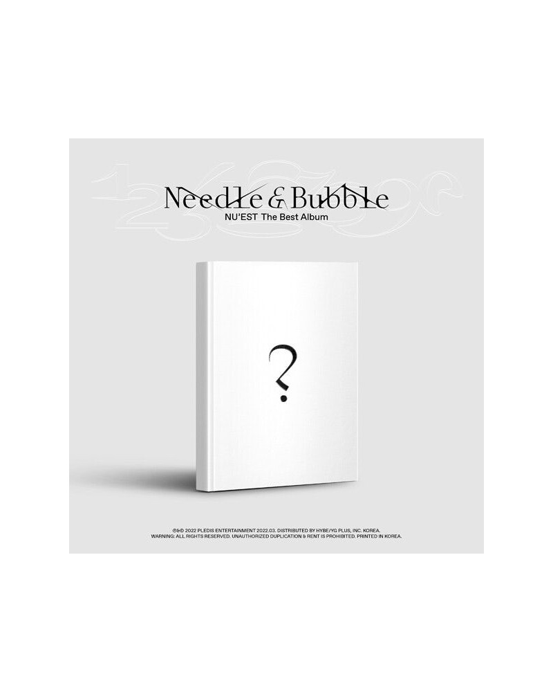 NU'EST (뉴이스트) THE BEST ALBUM - NEEDLE & BUBBLE (LIMITED EDITION) CD $8.48 CD