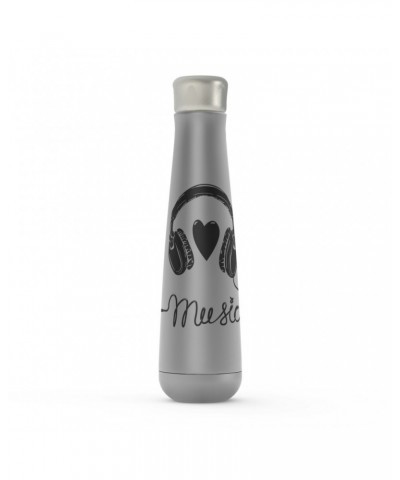 Music Life Water Bottle | I Heart Music Water Bottle $6.10 Drinkware