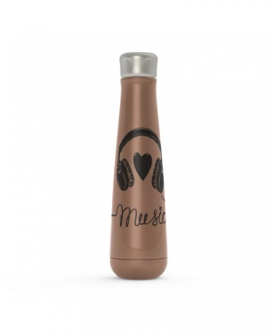 Music Life Water Bottle | I Heart Music Water Bottle $6.10 Drinkware