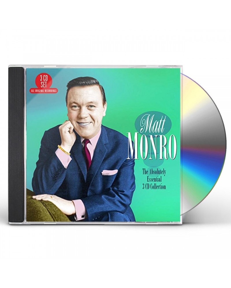 Matt Monro ABSOLUTELY ESSENTIAL 3CD COLLECTION CD $13.22 CD