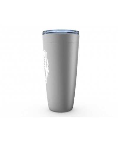 Music Life Viking Tumbler | Skelehands On The Mic Tumbler $5.92 Drinkware