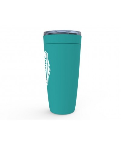 Music Life Viking Tumbler | Skelehands On The Mic Tumbler $5.92 Drinkware