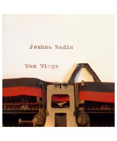 Joshua Radin Wax Wings CD $13.22 CD