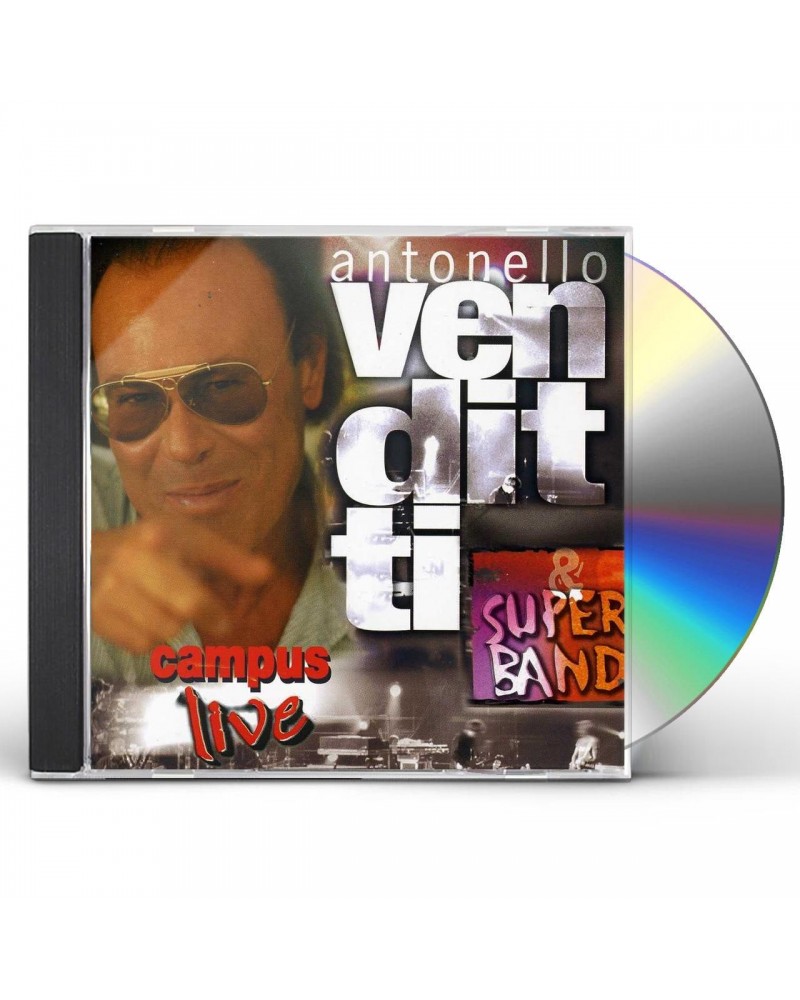 Antonello Venditti CAMPUS LIVE CD $21.70 CD