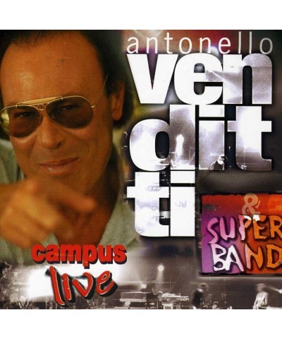 Antonello Venditti CAMPUS LIVE CD $21.70 CD