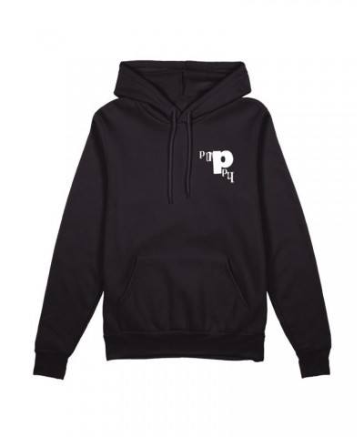 Poppy Flux Black Hoodie $12.82 Sweatshirts