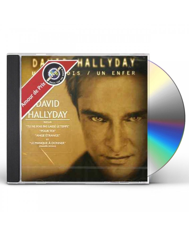 David Hallyday UN PARADIS UN ENFER CD $4.56 CD