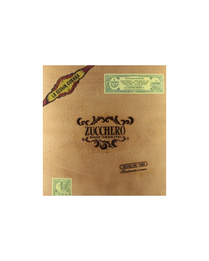 Zucchero LA SESION CUBANA BOX CD $18.48 CD