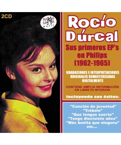 Rocío Dúrcal SUS PRIMEROS EPS EN DISCOS PHILIPS (1962-1965) CD $4.95 CD