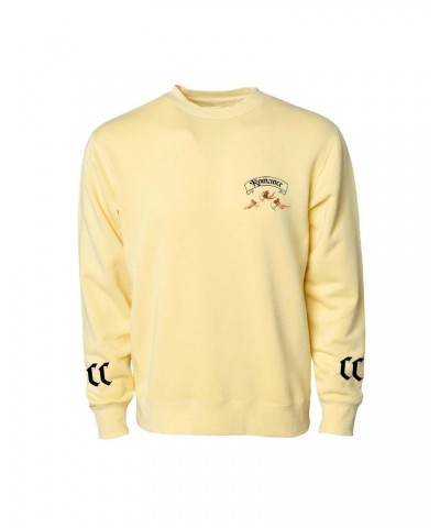 Camila Cabello Romance Yellow Crewneck Fleece $6.82 Sweatshirts