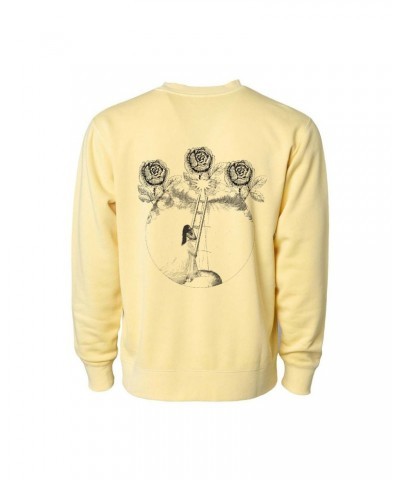 Camila Cabello Romance Yellow Crewneck Fleece $6.82 Sweatshirts