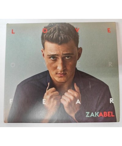 Zak Abel LOVE OVER FEAR CD $8.25 CD