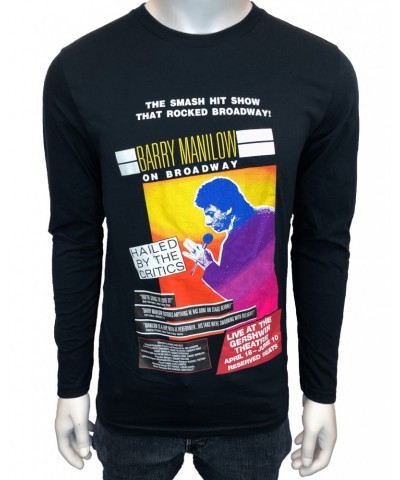 Barry Manilow MANILOW Broadway Retro Long Sleeve $5.60 Shirts