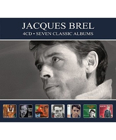 Jacques Brel 7 CLASSIC ALBUMS CD $12.47 CD