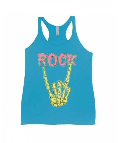 Music Life Ladies' Tank Top | Rock Chick Shirt $12.77 Shirts