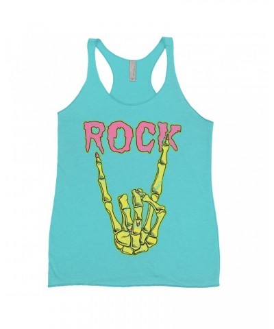 Music Life Ladies' Tank Top | Rock Chick Shirt $12.77 Shirts