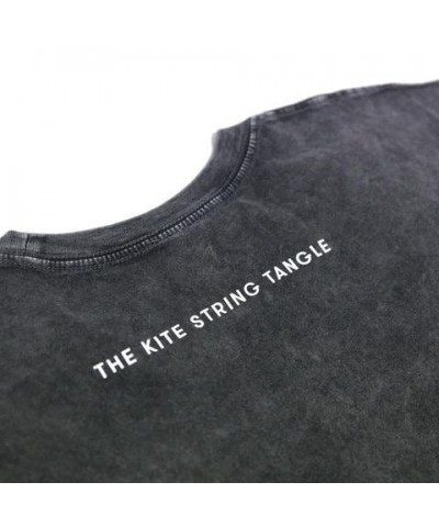 The Kite String Tangle TKST Embroidered Tee (Acid Wash) $5.57 Shirts