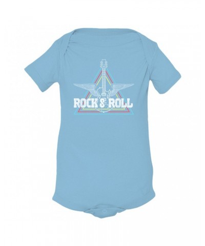 Music Life Baby Onesie | Flying Guitar Rock n' Roll Onesie $7.52 Kids