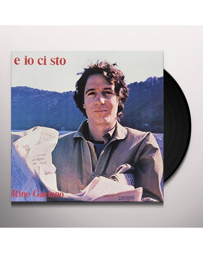 Rino Gaetano E IO CI STO Vinyl Record - Italy Release $5.51 Vinyl