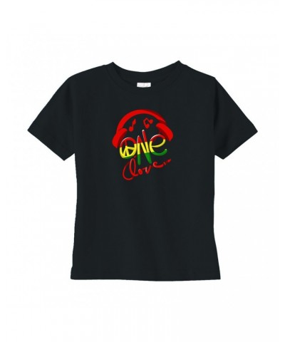 Music Life Toddler T-shirt | One Love Toddler Tee $15.97 Shirts