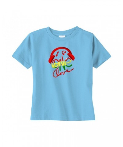 Music Life Toddler T-shirt | One Love Toddler Tee $15.97 Shirts