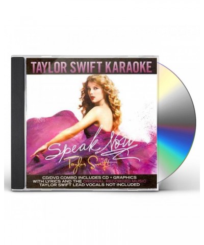 Taylor Swift Speak Now Karaoke (CD+G/DVD Combo) CD $14.35 CD