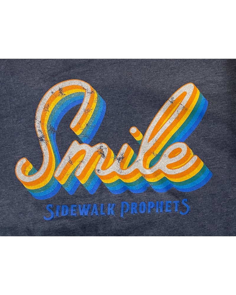 Sidewalk Prophets Smile Tee Blue $7.75 Shirts