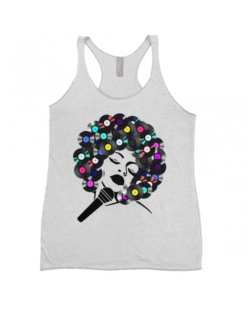 Music Life Ladies' Tank Top | The Soul Of Vinyl Shirt $6.23 Shirts