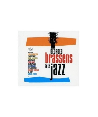 Georges Brassens BRASSENS ET LE JAZZ CD $11.03 CD