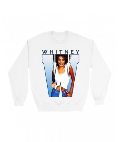 Whitney Houston Sweatshirt | 1987 "W" Is For Whitney Sweatshirt $13.67 Sweatshirts