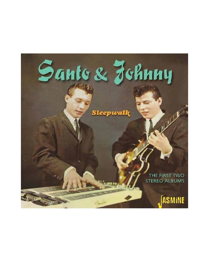 Santo & Johnny FIRST TWO STEREO ALBUMS CD $11.83 CD