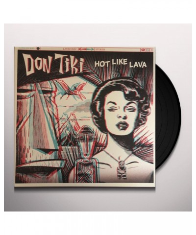 Don Tiki HOT LIKE LAVA (RED/BLACK SWIRL VINYL) Vinyl Record $8.38 Vinyl