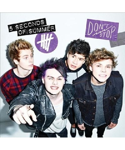 5 Seconds of Summer DON'T STOP (AUSTRALIAN BONUS STICKERS) CD $9.59 CD