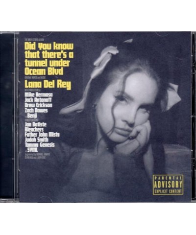 Lana Del Rey DID YOU KNOW THAT THERE’S A TUNNEL UNDER OCEAN BLVD (X) CD $9.00 CD