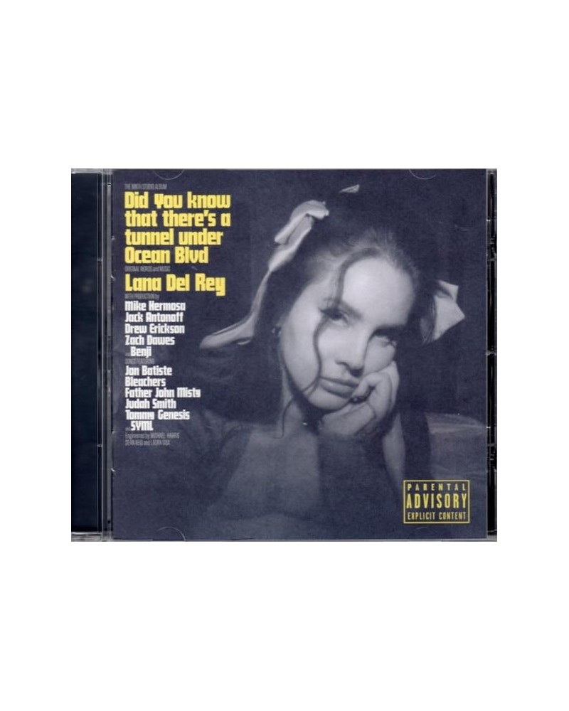 Lana Del Rey DID YOU KNOW THAT THERE’S A TUNNEL UNDER OCEAN BLVD (X) CD $9.00 CD