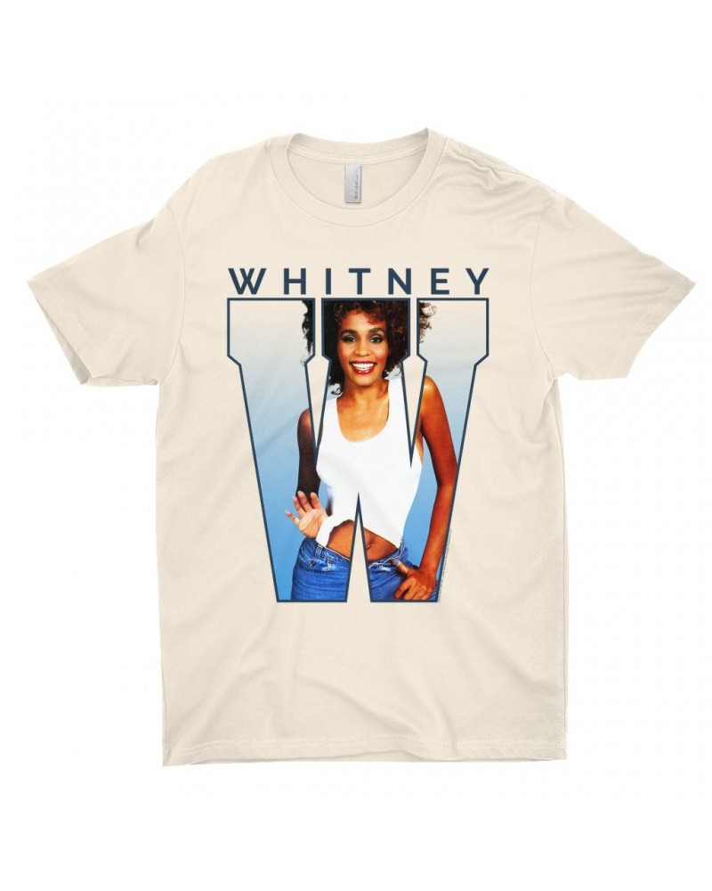 Whitney Houston T-Shirt | 1987 "W" Is For Whitney Shirt $13.47 Shirts