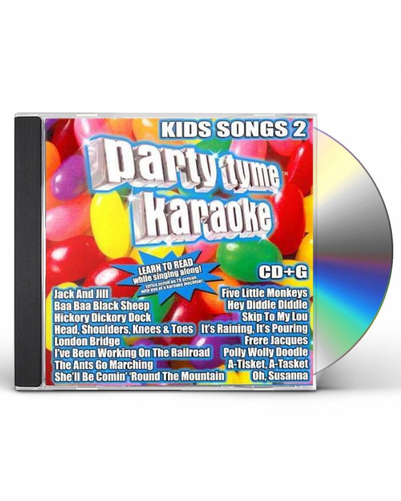 Party Tyme Karaoke Kids Songs 2 (16-song CD+G) CD $7.75 CD