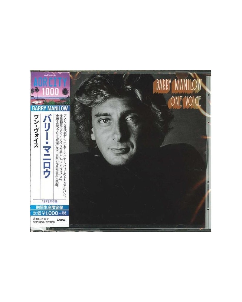 Barry Manilow ONE VOICE CD $18.74 CD